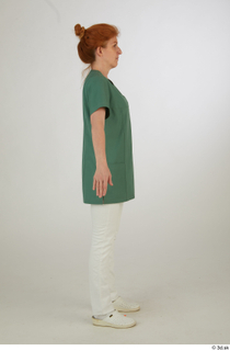 Daya Jones Nures in Green A Pose A pose standing…